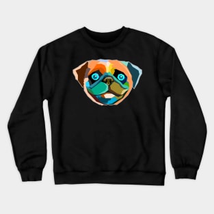 Pug geometric Crewneck Sweatshirt